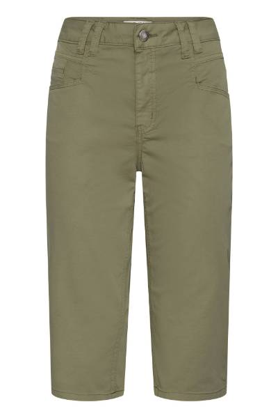 Billede af Pulz Shorts Capri Evelyn Dusky Gree