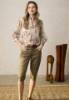 Billede af Pulz Shorts Capri Evelyn Dusky Gree