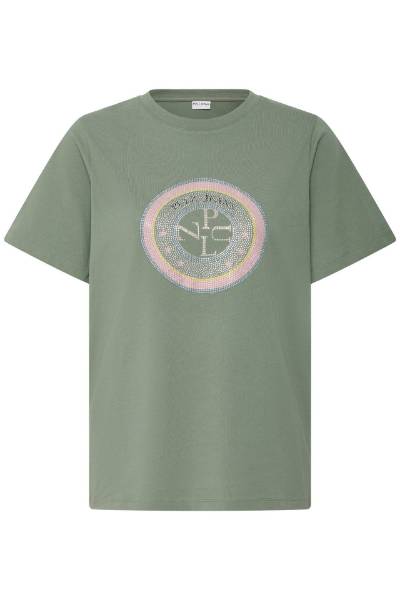 Billede af Pulz Cheri T-Shirt K/Æ Agave Green 