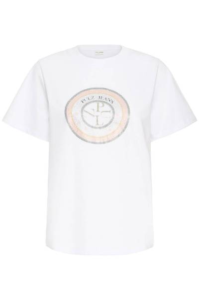 Billede af Pulz Cheri T-Shirt K/Æ Bright White