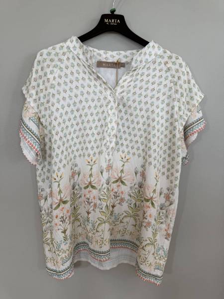 Billede af Marta Stinna Shirt Aqua Print