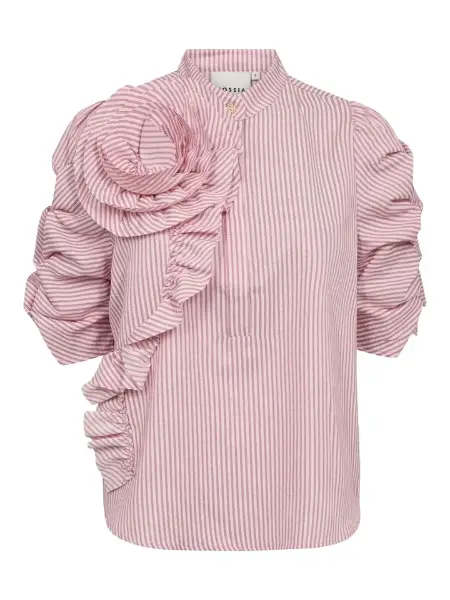 Billede af Gossia Zabina Skjorte Pink Stripes 