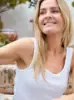 Billede af Black Colour Vibs Tank top hvid
