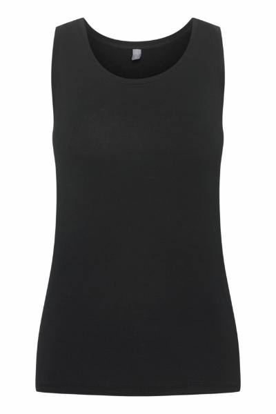 Billede af Culture Poppy Tank Top Sort