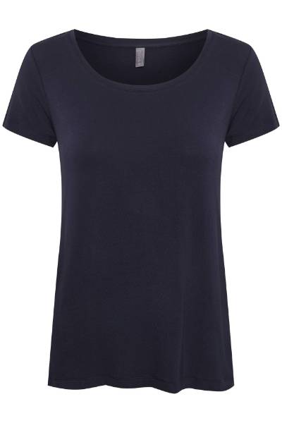 Billede af Culture Poppy T-shirt Navy
