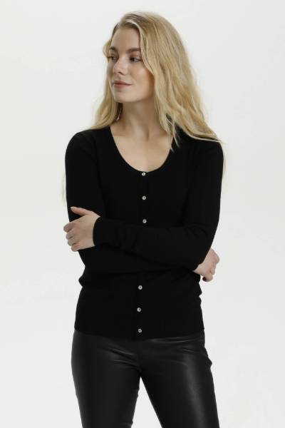 Billede af Culture Annemarie cardigan sort