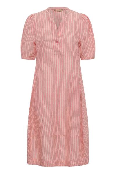 Billede af Culture Aniela Dress Coral Stripe