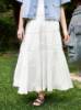 Billede af Black Colour Harriet skirt off white