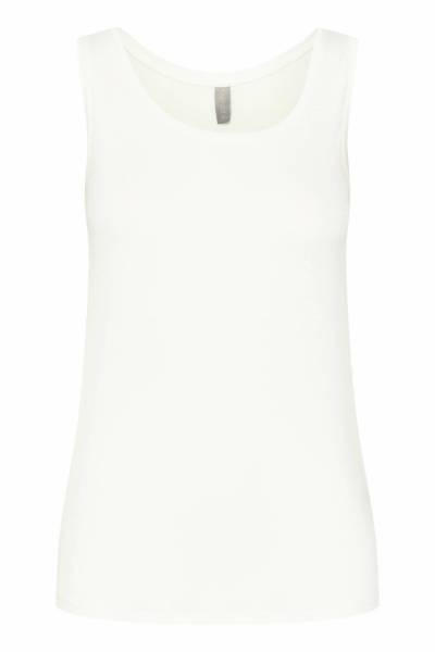 Billede af Culture Poppy Tank Top Hvid 
