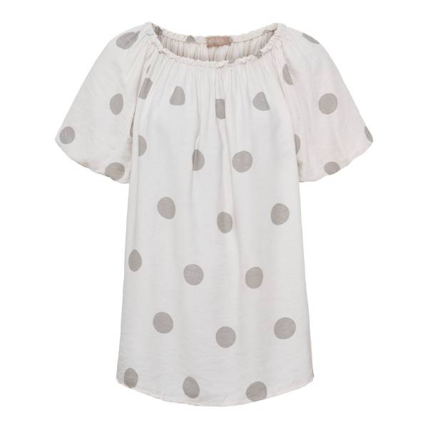 Billede af Marta Top Luciana Ærme Beige 