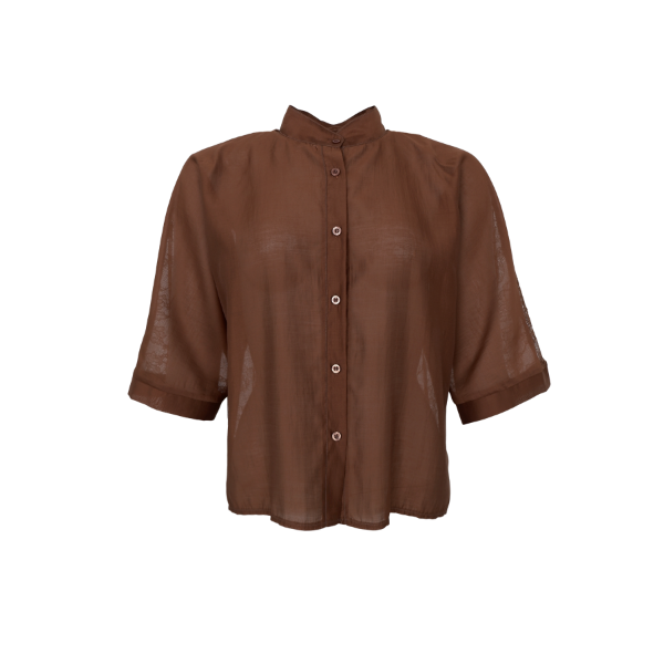 Billede af Black Colour Carla Shirt Hazelnut