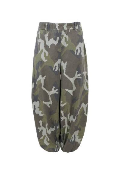 Billede af Black Colour Ally Balloon Pant Camu