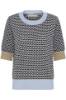 Billede af Culture Crona Pullover blå stripe