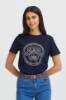 Billede af Fransa Zary Tee Navy