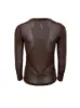 Billede af Black Colour Jessie Mesh Top Coffee