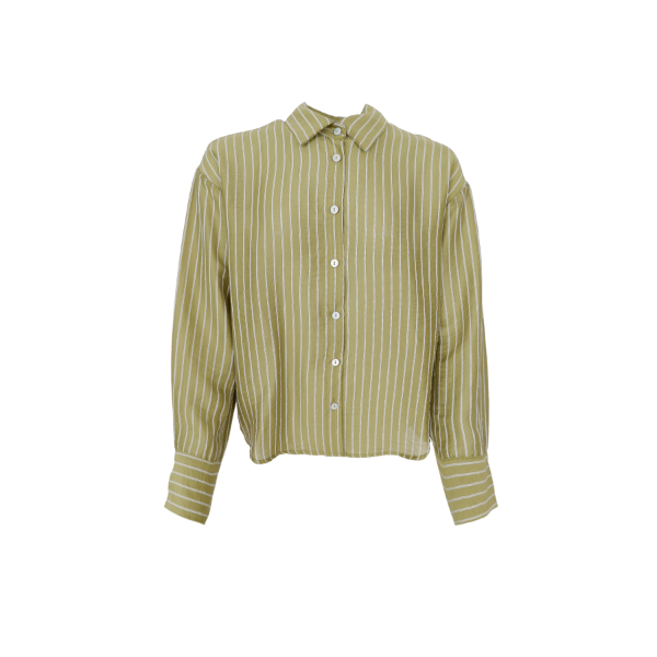 Billede af Black Colour Malone Shirt Dk Lime