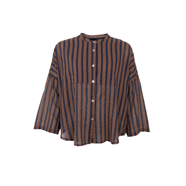 Billede af Black Colour Betsy bluse espresso