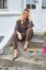 Billede af Black Colour Betsy bluse espresso