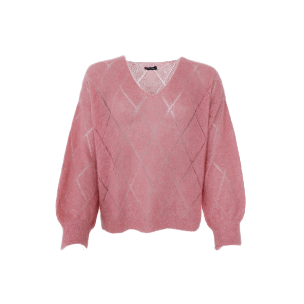 Billede af Black Colour Bjørk Strik Warm rose