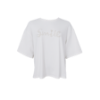 Billede af Black Colour May Smile Tee Off White