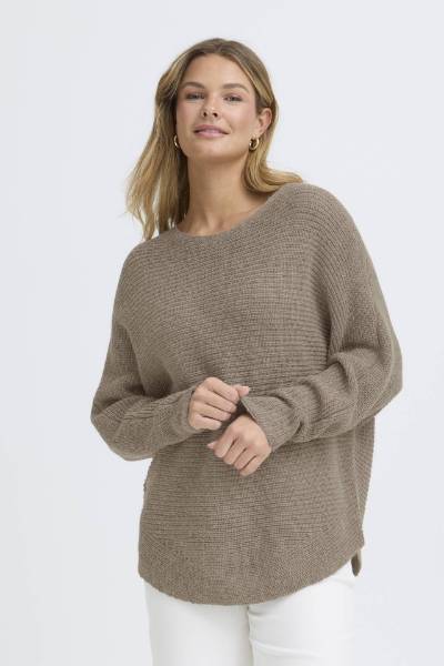 Billede af Fransa Eretta Pullover Walnut Melan