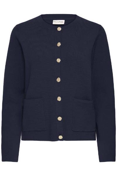 Billede af Pulz Sara Cardigan Dark Sappire 