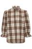Billede af Pulz Deva Skjorte Brown Check