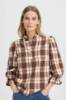 Billede af Pulz Deva Skjorte Brown Check