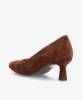 Billede af Shoedesign Kendall Hæl Brown Suede