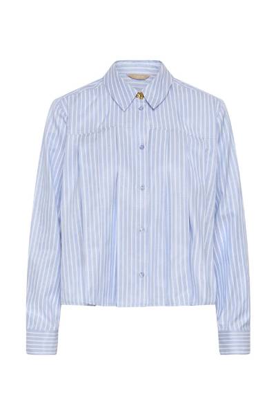 Billede af Culture Manga Shirt Blue/white 