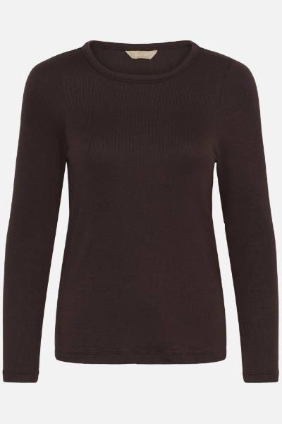 Billede af Culture Nia Juliet LS T-shirt Brun