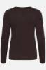 Billede af Culture Nia Juliet LS T-shirt Brun