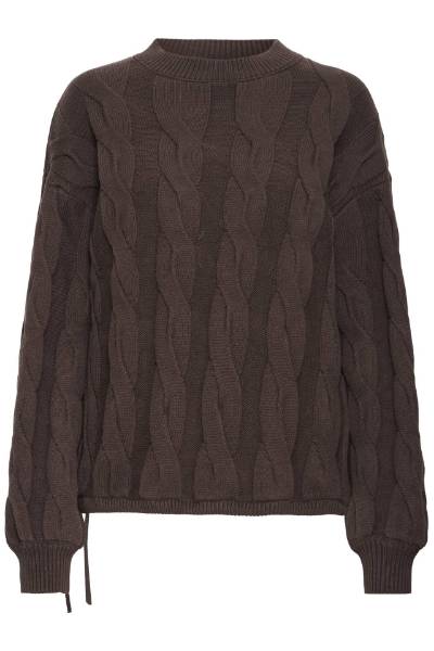 Billede af Pulz Doga Pullover Brun