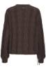 Billede af Pulz Doga Pullover Brun