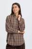 Billede af Fransa Elaras Shirt Brown Check 
