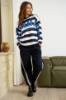 Billede af Marta Nerina Sweat Strib Blue