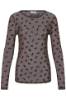 Billede af Fransa Deta Tee Brown Bows