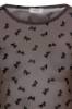 Billede af Fransa Deta Tee Brown Bows
