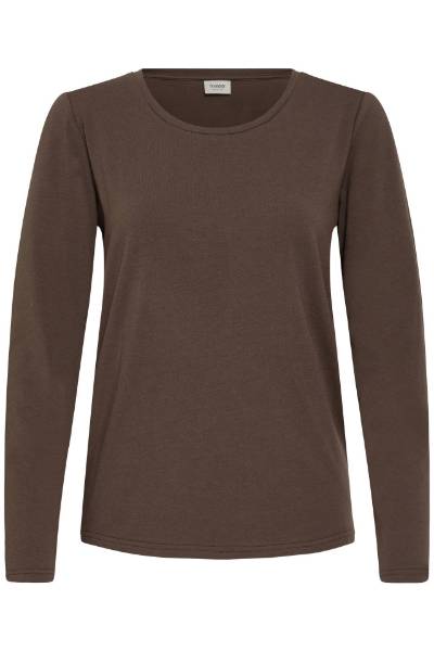 Billede af Fransa Clea Tee L/S Brun