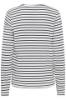 Billede af Fransa Clea Tee L/S Navy stribe