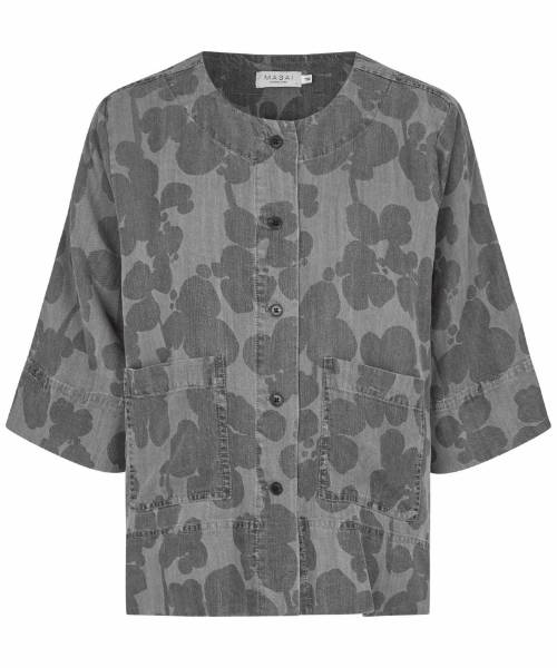 Billede af Masai Malthalya Skjorte Gray 101248