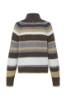 Billede af Pulz Georgie Cardigan Brown Strib 
