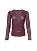 Billede af Black Colour Annie Mesh Top Plum