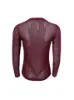 Billede af Black Colour Annie Mesh Top Plum