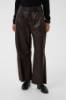 Billede af Culture Aniela Leather Pant Coffee 