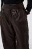 Billede af Culture Aniela Leather Pant Coffee 