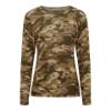 Billede af Marta Elissa Top Mesh brun Camu