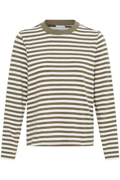 Billede af Pulz Arlo Tee Capers Stripe