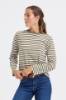 Billede af Pulz Arlo Tee Capers Stripe