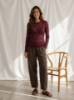 Billede af Marta Primula Tee Bordeaux 